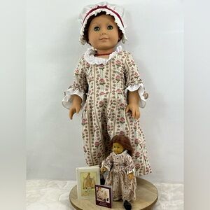 American Girl Felicity Merriman 18” Mini 6” Dolls Pleasant Company Box READ